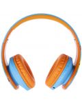 Παιδικά ακουστικά  PowerLocus - P2 Kids Angry Birds,ασύρματη, μπλε/πορτοκαλί - 5t