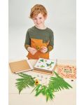 Παιδικό σετ παιχνιδιού Tender Leaf Toys - Το ξύλινο βοτανικό μου πιεστήριο - 4t