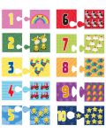 Παιδικό παιχνίδι  Grafix -Ταίριαξε τους αριθμούς από το 1 έως το 10 - 2t
