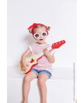 Παιδική ηλεκτρική κιθάρα Janod - Confetti, ξύλινη - 4t