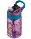 Παιδικό μπουκάλι Contigo Cleanable Mermaids - 420 ml, μωβ - 3t