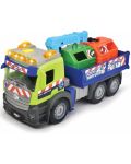 Παιδικό ξύλινο Dickie Toys - Φορτηγό για ανακύκλωση απορριμμάτων με ήχους και φώτα - 1t
