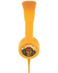 Παιδικά ακουστικά BuddyPhones με μικρόφωνο - Explore, κίτρινα - 2t