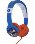 Παιδικά ακουστικά OTL Technologies - Sonic, μπλε/κόκκινο - 2t