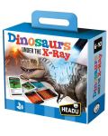 Παιδικό παιχνίδι Headu - Δεινόσαυροι κάτω από ακτίνες Χ (Αγγλικά) - 1t