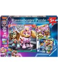 Детски пъзел Ravensburger 3 x 49 κομμάτια - Paw Patrol: The Super Movie - 1t