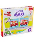 Παιδικό παιχνίδι μνήμης Memos Maxi - Μεταφορικά μέσα - 1t