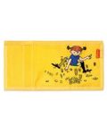 Παιδικό πορτοφόλι Pippi - Πίπη Φακιδομύτη, κίτρινο - 2t