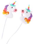 Παιδικά ακουστικά με μικρόφωνο I-Total - Unicron Collection 11106, λευκό - 2t