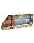 Παιδικό μεταφορέα αυτοκινήτου Raya Toys -Ρινόκερος με ζώα, 11 μέρη - 3t
