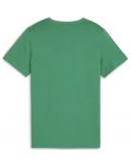 Παιδικό μπλουζάκι Puma - Essentials+ Two-Tone Logo, πράσινο - 2t