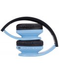 Παιδικά ακουστικά με μικρόφωνο PowerLocus - P1, ασύρματα, μπλε - 4t