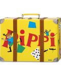 Παιδική βαλίτσα Pippi - Η μεγάλη βαλίτσα της Πίππης, κίτρινη, 32 εκ - 1t