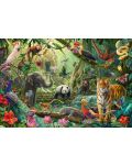 Παζλ Schmidt 100 κομμάτια - Colourf. jungle wildlife - 2t