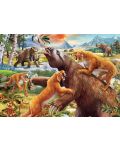 Παιδικό παζλ Ravensburger 2 x 24 κομμάτια - Jurassic άγρια ​​ζωή - 2t