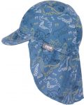 Παιδικό καπέλο με προστασία UV 50+  Sterntaler - Με δεινόσαυρους, 47 εκ., 9-12 μηνών - 2t