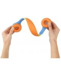 Παιδικά ακουστικά με μικρόφωνο Hama - Kids Guard, μπλε/πορτοκαλί - 2t