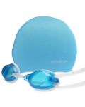 Παιδικό σετ κολύμβησης Speedo - Καπέλο και γυαλιά, μπλε - 2t