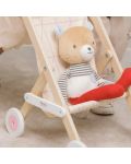 Παιδικό ξύλινο καρότσι για κούκλες  Classic World - 3t