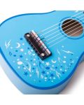 Παιδική ξύλινη κιθάρα Bigjigs, μπλε - 2t