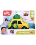 Παιδικό παιχνίδι Dickie Toys - Αυτοκίνητο ABC Fruit Friends, ποικιλία - 4t