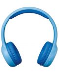 Παιδικά ακουστικά με μικρόφωνο Lenco - HPB-110BU, ασύρματα, μπλε - 2t