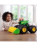 Детска играчка Tomy John Deere - Θεριζοαλωνιστική μηχανή, με λάστιχα τέρας - 6t