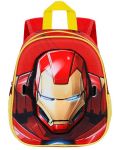 Παιδικό σακίδιο πλάτης Karactermania Iron Man - Armour, 3D,με μάσκα - 2t