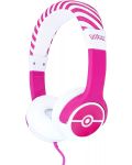 Παιδικά ακουστικά OTL Technologies - Pokemon Pokeball, ροζ - 1t