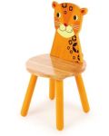Παιδική ξύλινη καρέκλα Bigjigs  - Τίγρης - 1t