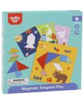 Παιδικό παιχνίδι Tooky Toy - Magnetic tangram - 5t