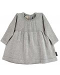 Παιδικό πλεκτό φόρεμα Sterntaler - 80 cm, 12-18 μηνών, γκρι - 1t