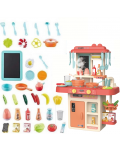 Παιδική κουζίνα Buba - Ροζ, 42 τεμάχια - 2t