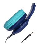 Παιδικά ακουστικά PowerLocus - PLED, ασύρματα, μπλε - 2t
