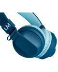 Παιδικά ακουστικά PowerLocus - Louise&Mann 3, ασύρματα, μπλε - 3t