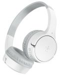 Παιδικά ακουστικά Belkin - SoundForm Mini, Wireless, Λευκό/Γκρι - 1t