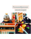 Παιδική κουζίνα Buba - Γκρι, 65 κομμάτια - 3t