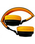 Παιδικά ακουστικά PowerLocus - Buddy, ασύρματα, κόκκινα/πορτοκαλί - 3t