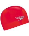 Παιδικό καπέλο κολύμβησης Speedo - Plain Moulded, κόκκινο - 1t