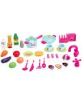 Παιδική κουζίνα Raya Toys - Με φώτα και ήχους, ροζ - 4t