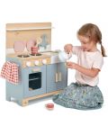 Παιδική ξύλινη κουζίνα Tender Leaf Toys - Mini Chef, με αξεσουάρ - 4t