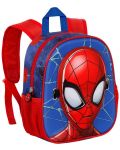Παιδικό σακίδιο πλάτης Karactermania Spider-Man - Badoom, 3D, με μάσκα - 3t