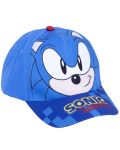 Παιδικό σετ  Cerda - Καπέλο και γυαλιά ηλίου, Sonic - 2t