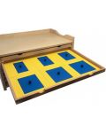 Παιδικό παιχνίδι Smart Baby - Montessori γεωμετρικό ντουλάπι - 2t