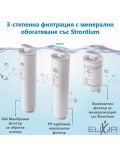 Διανομέας για καθαρισμό και θέρμανση νερού Elixir - 2.5 L, μαύρο - 5t