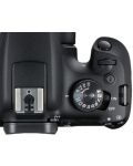 Φωτογραφική μηχανή DSLR  Canon - EOS 4000D, EF-S18-55mm, SB130,μαύρο - 5t