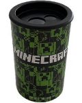 Διπλή ξύστρα  Panini Minecraft - Green - 1t