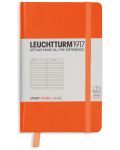 Σημειωματάριο  τσέπης Leuchtturm1917 - A6, σελίδες με γραμμές ,Orange - 1t
