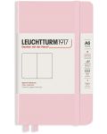 Σημειωματάριο  τσέπης  Leuchtturm1917 - A6, λευκές σελίδες,Powder - 1t