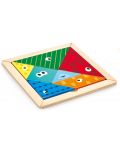 Παιδικό παιχνίδι Hape - Tangram, από ξύλο - 1t
